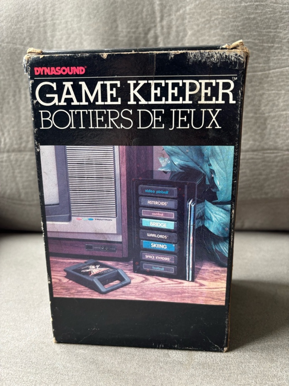 Vintage Dynasound Video Game Keeper Organizer Atari 2600 Intellivision Odyssey